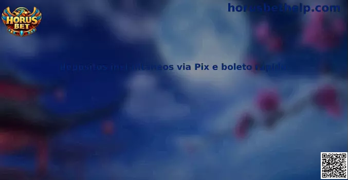 Información sobre depósitos instantáneos vía Pix y boleto rápido