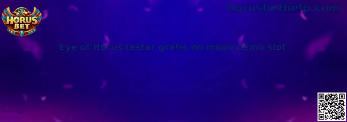 Eye of Horus testar grátis no modo demo slot