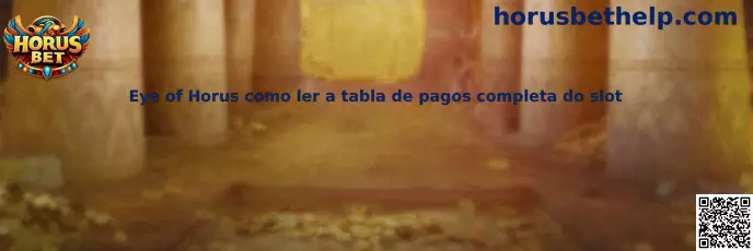 Tabla de pagos del slot Eye of Horus