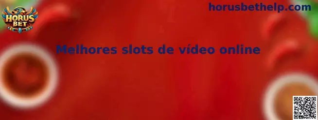 Melhores slots de vídeo online