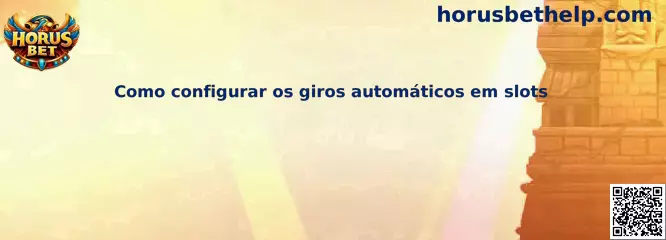 Configuración de giros automáticos en slots