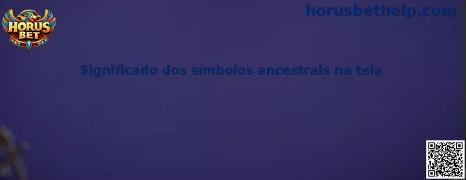 Significado dos símbolos ancestrales en pantalla