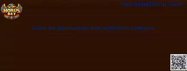 Lista de pontuação dos símbolos comuns de Wings of Horus